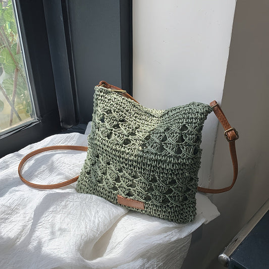 Marlene | Schultertasche im modernen gehäkelten Muster