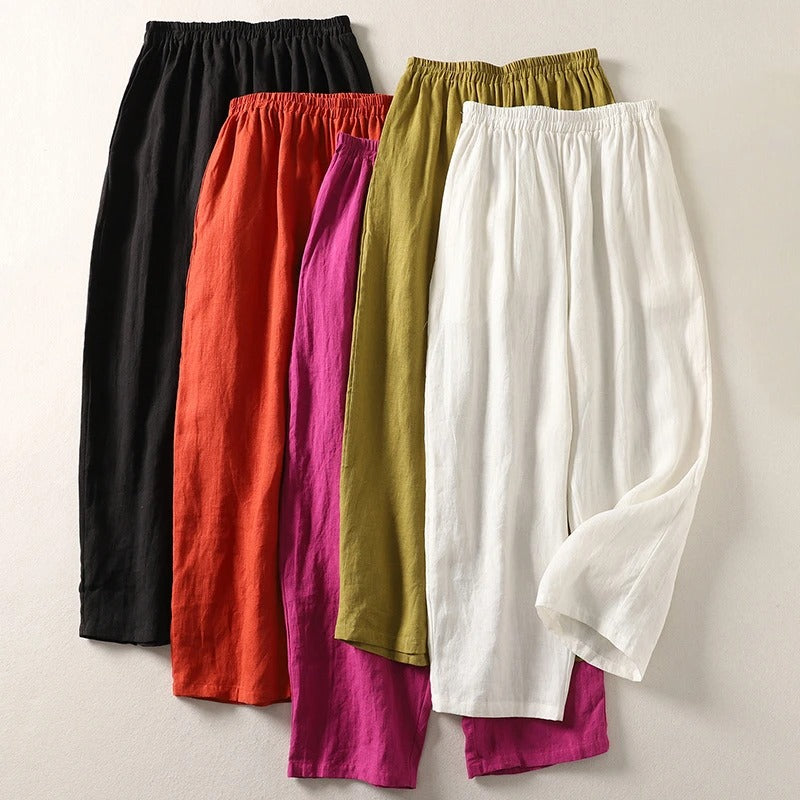 Mia | Modische Leinenhose Damen Zeitlos Chic