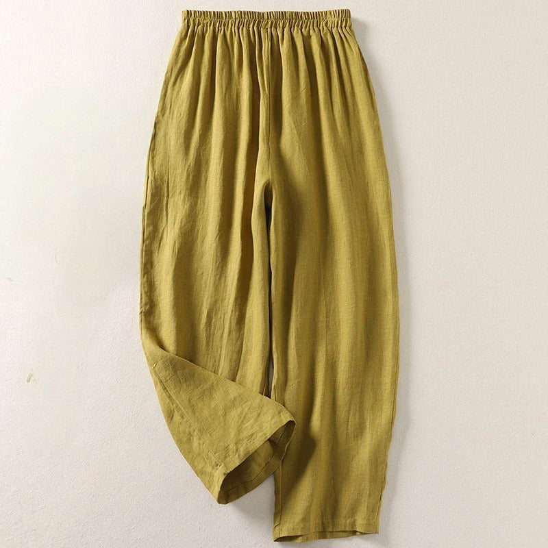 Mia | Modische Leinenhose Damen Zeitlos Chic