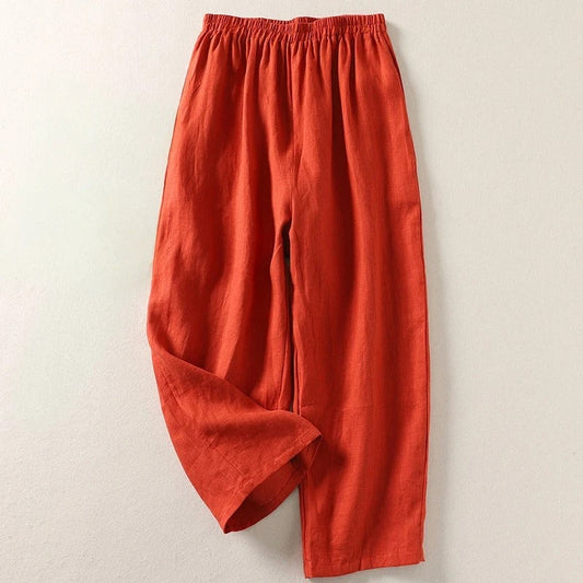 Mia | Modische Leinenhose Damen Zeitlos Chic