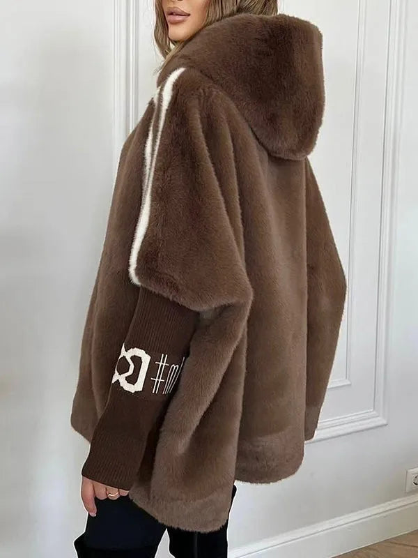Mara | Modische Winterjacke mit weichem Plüschdesign