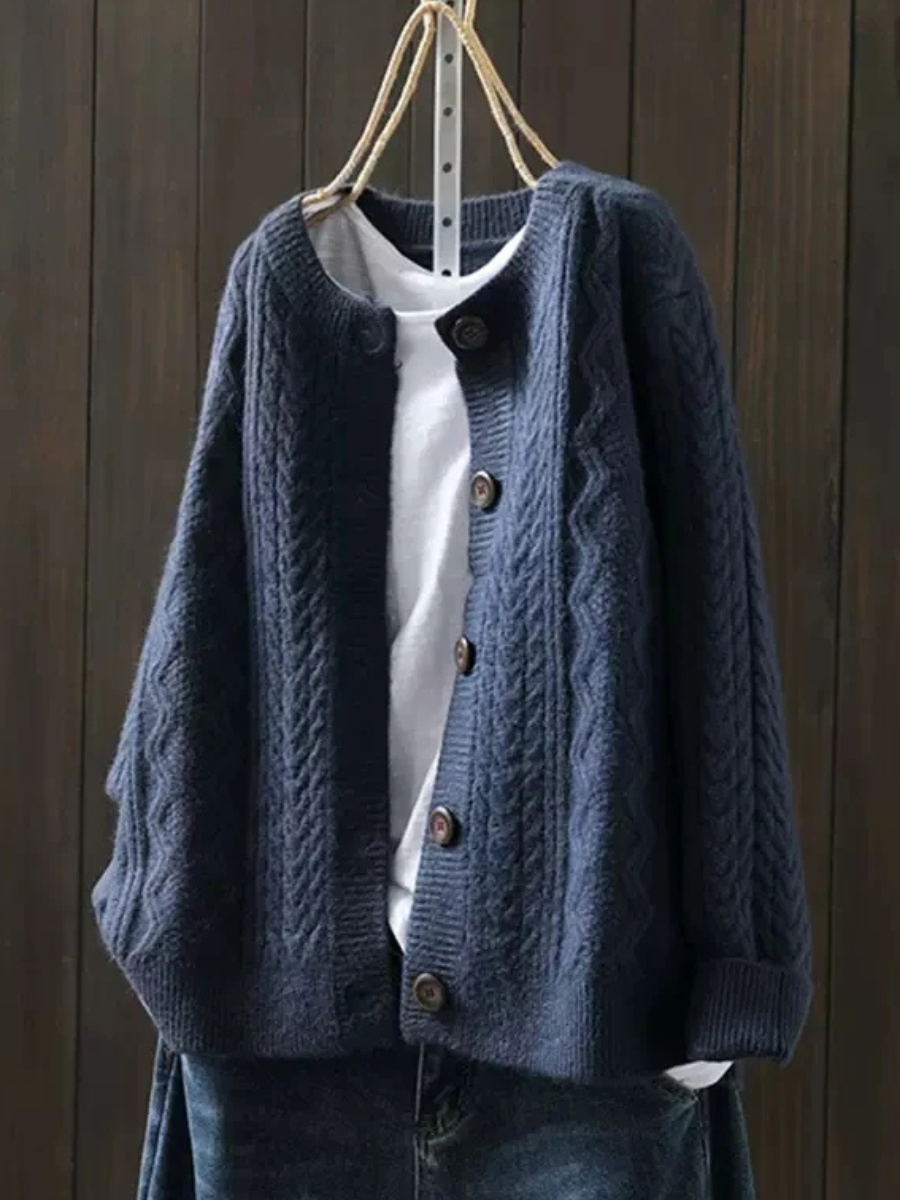 Clara | Feiner Strickcardigan mit elegantem Muster