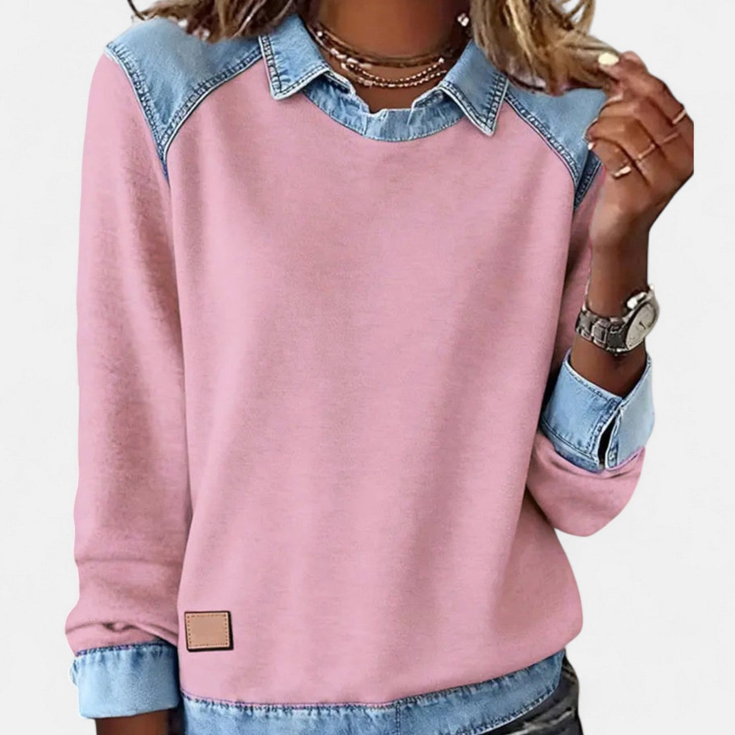 Leonie | Damen Langarmshirt modern edel chic