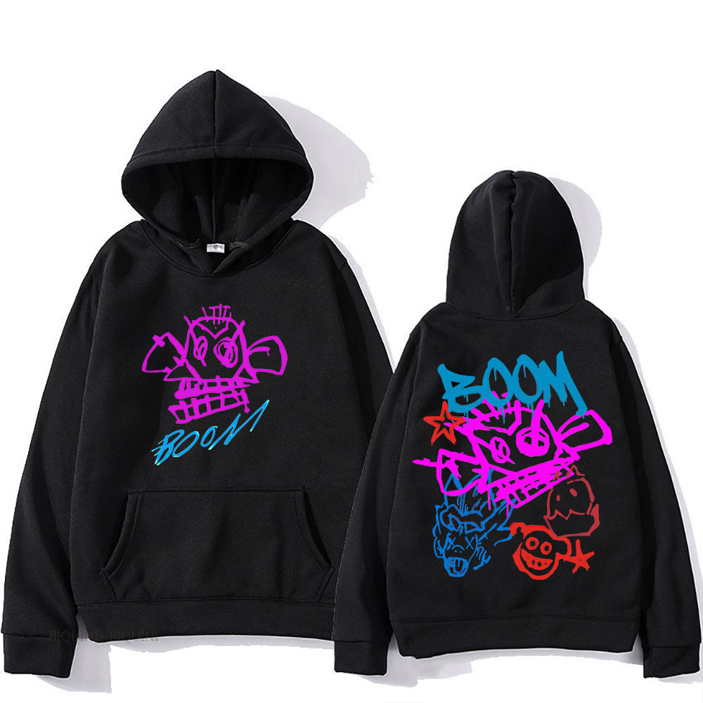 Sophie | Damen Langarm-Hoodie mit stylischem Jinx Motiv
