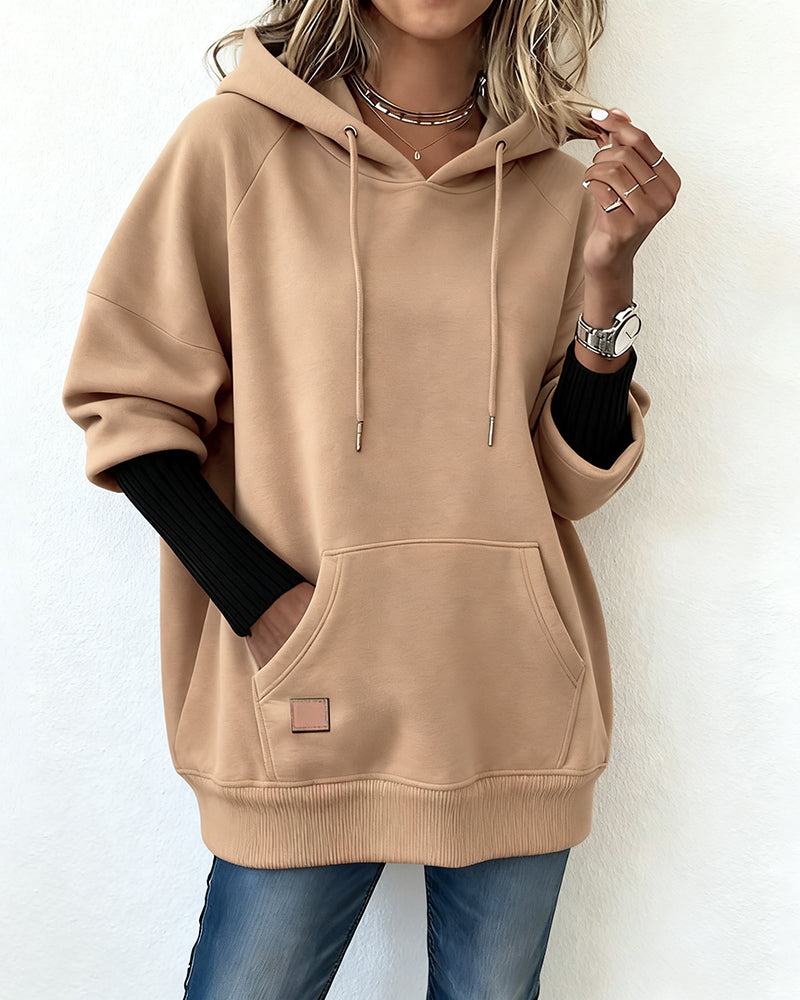 Lara | Damen Hoodie modern & elegant casual getragen