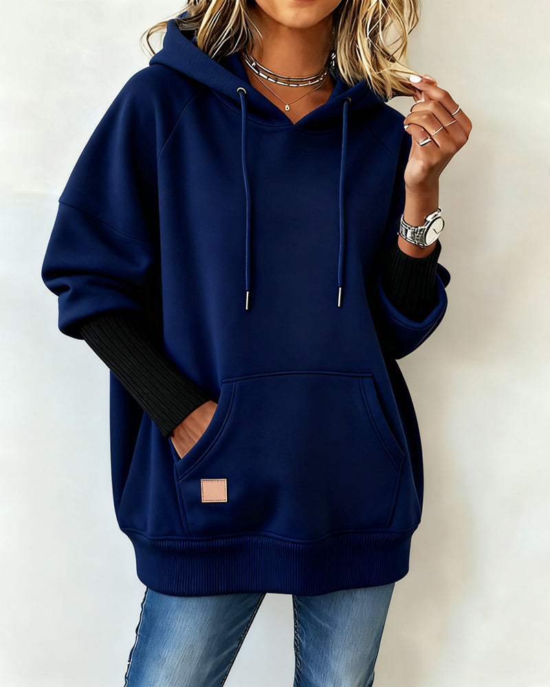 Lara | Damen Hoodie modern & elegant casual getragen