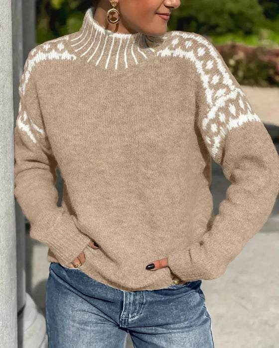 Clara | Modischer Strickpullover für kühle Tage