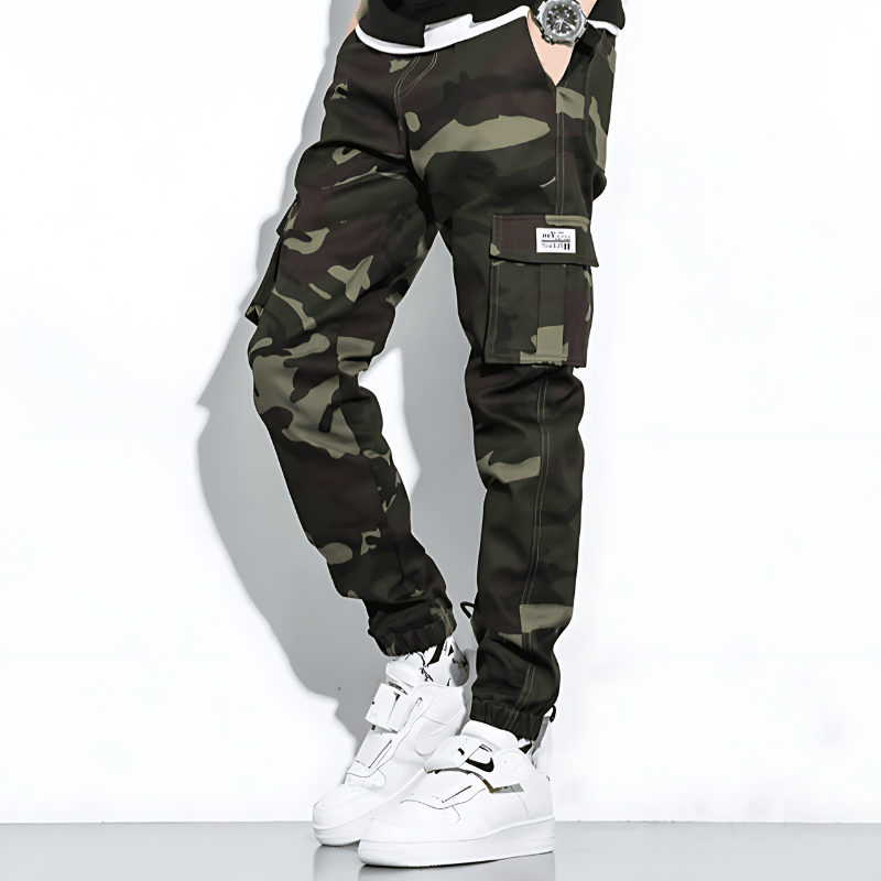 Paul | Camo Cargo Hose Herren in stilvoller Ausführung