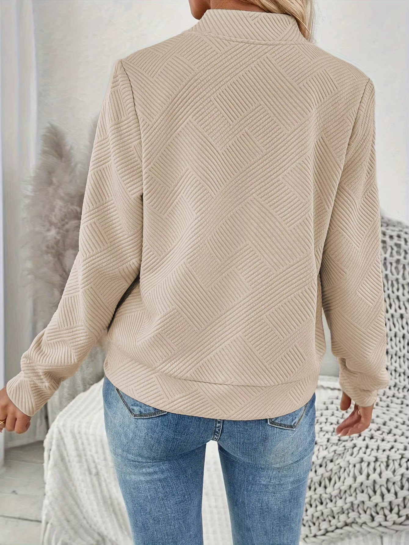 Mira | Damenjacke mit feinem Muster für jeden Alltag