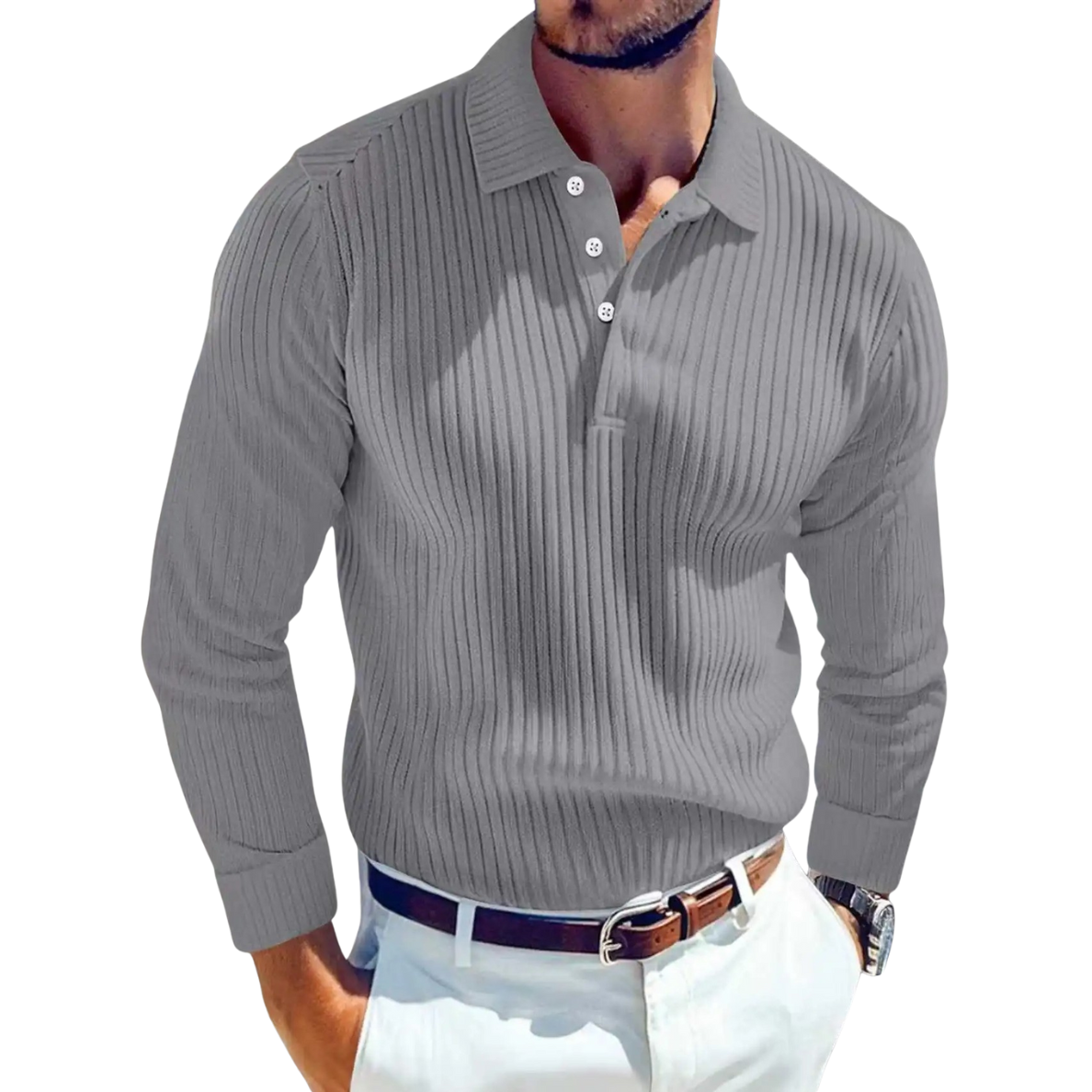 Felix | Retro Polo Herren klassisch gestrickt & stilvoll