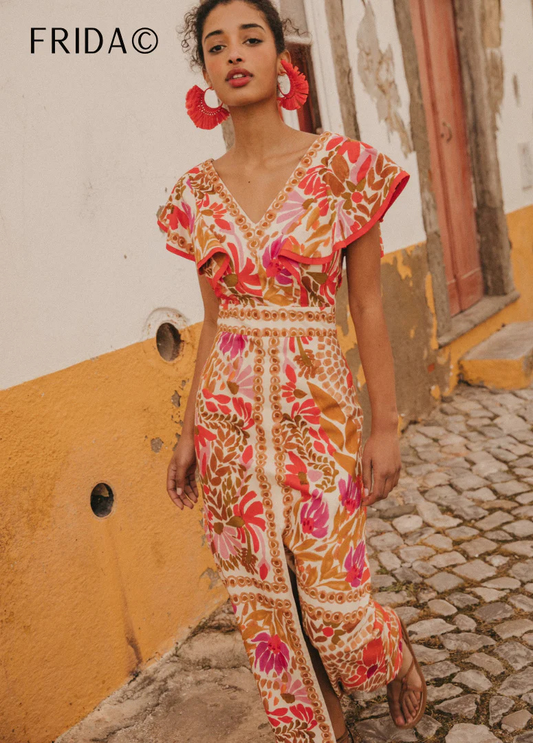 Sofia | Sommerkleid im mediterranen Design