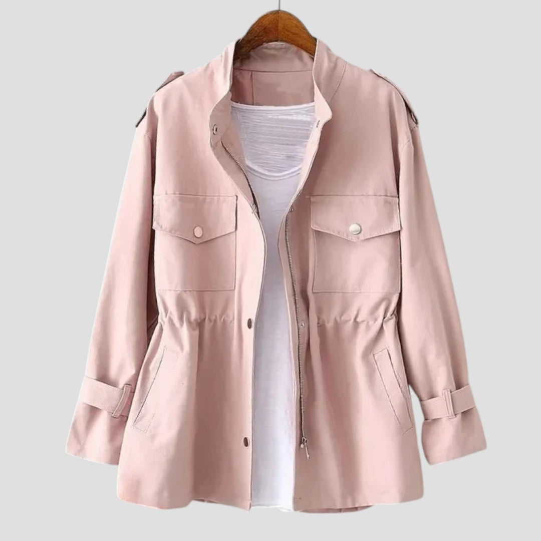 Paula | Stylische Damenjacke lässig mit Fronttaschen