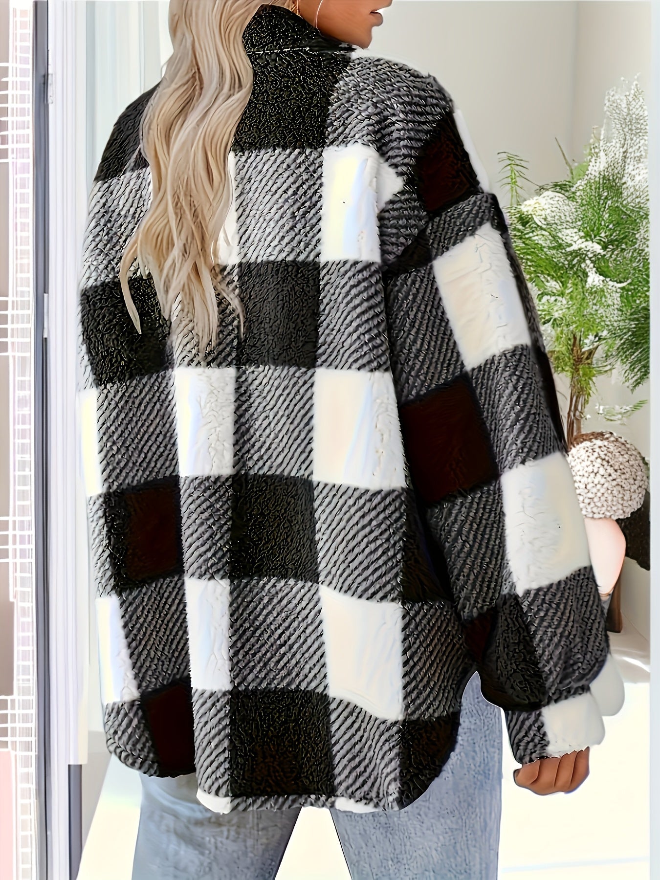 Sophie | Damen-Teddy-Wintermantel warm & lässig
