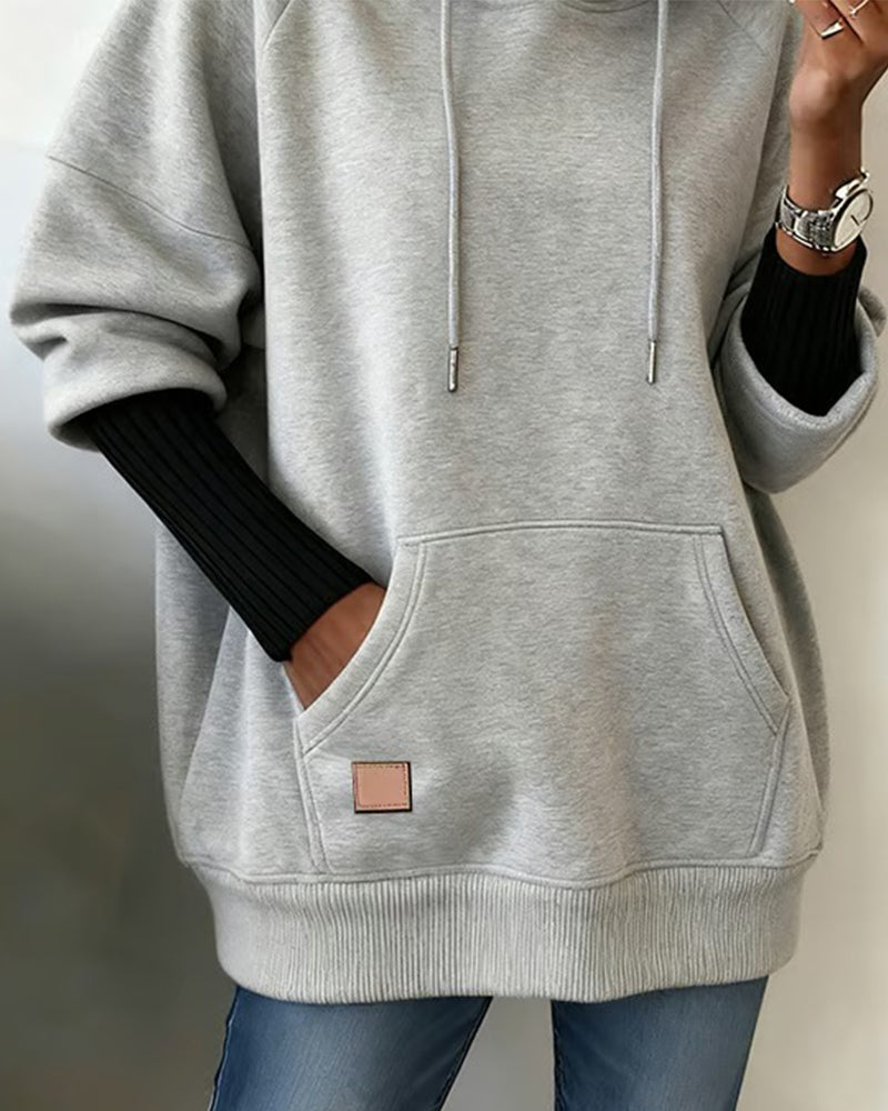 Lara | Damen Hoodie modern & elegant casual getragen