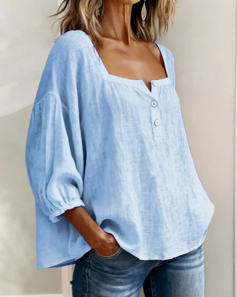 Karla | Stilvolle Damenbluse im Casual Look