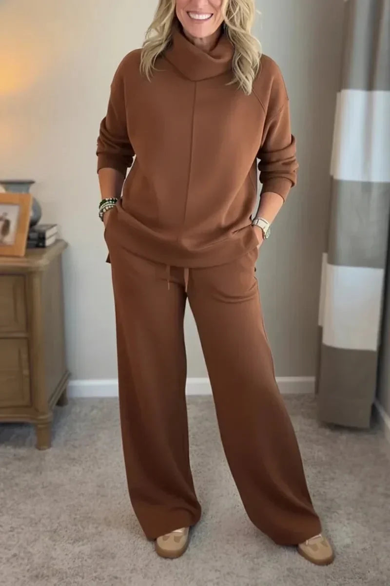 Laura | Damen Lounge-Set klassisch elegant zweiteilig