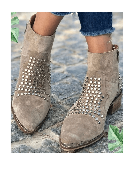 Emma | Damen Stiefeletten modern elegant kombiniert