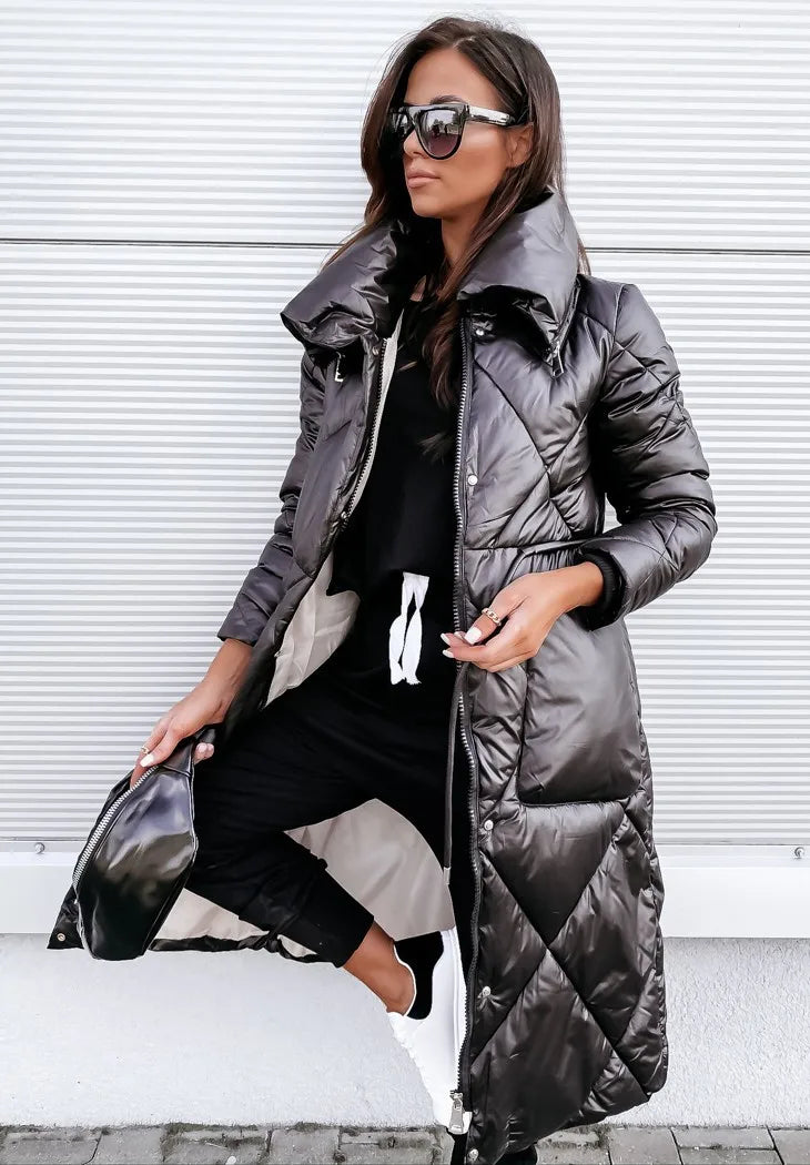 Nina | Lässiger Damen Parka gesteppt – bequem & stylisch