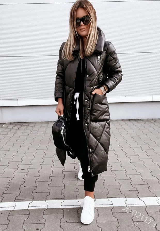 Nina | Lässiger Damen Parka gesteppt – bequem & stylisch