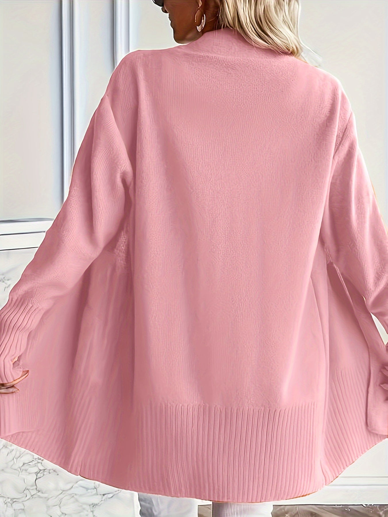Leonie | Kuscheliger Cardigan Offener Schnitt