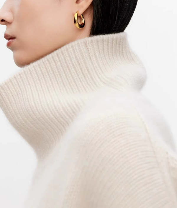 Isabel | Pullover Damen mit weichem Rollkragen