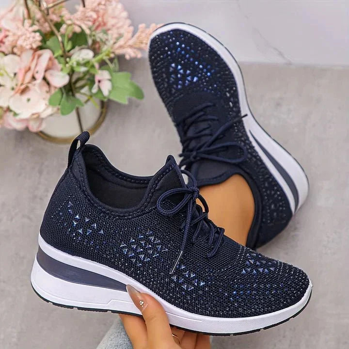 Sophie | Damen-Sneaker funkelnd & stylisch modern