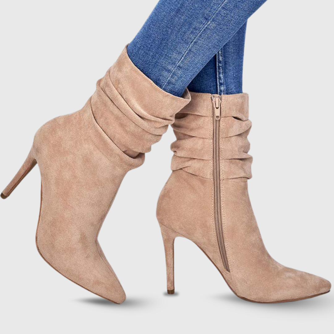 Sabrina | Premium-Stiefel in stilvoller Veloursoptik
