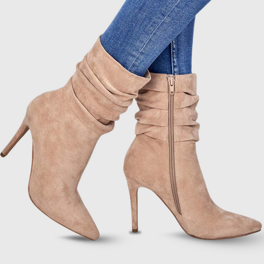 Sabrina | Premium-Stiefel in stilvoller Veloursoptik