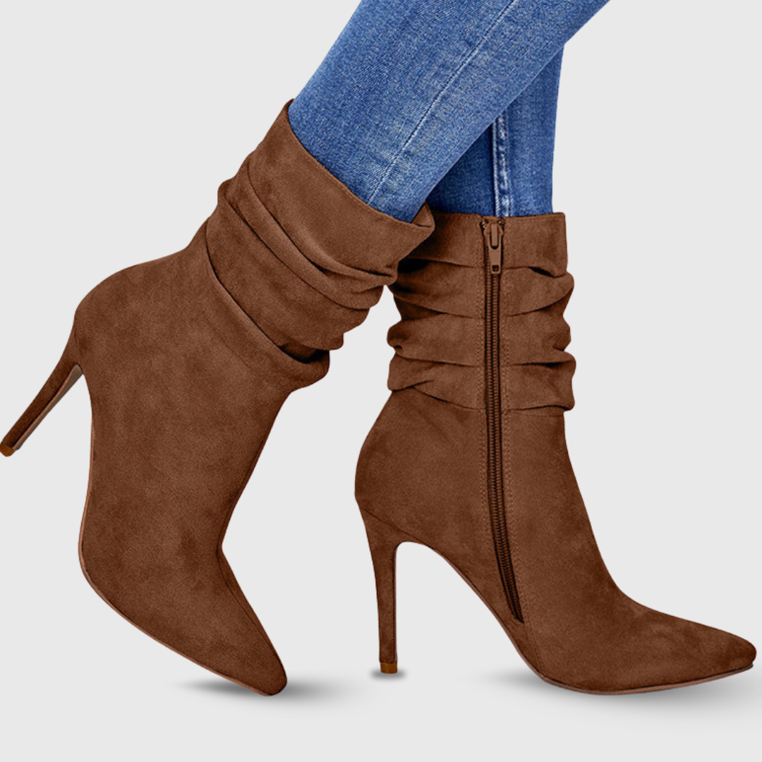 Sabrina | Premium-Stiefel in stilvoller Veloursoptik