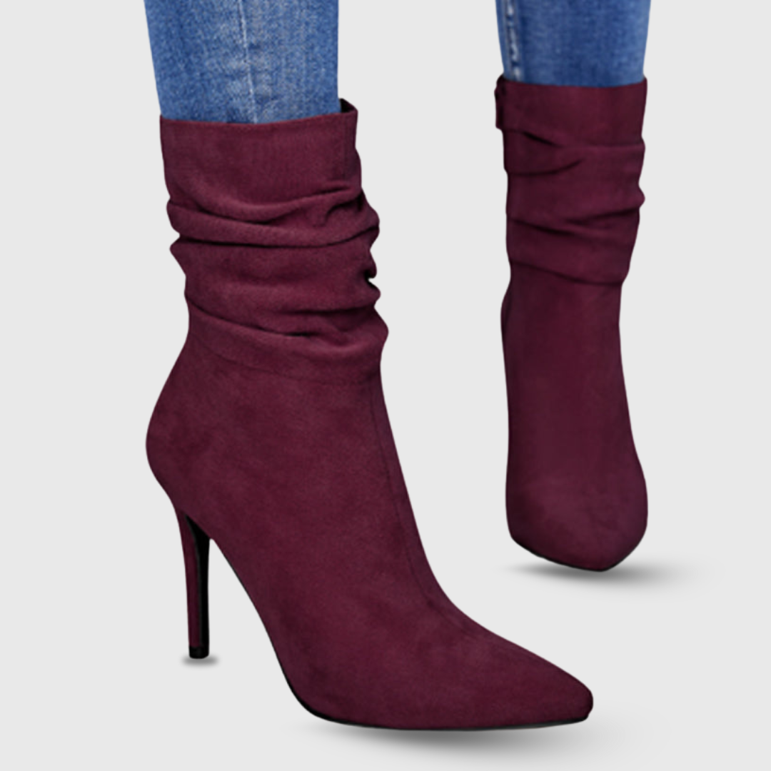 Sabrina | Premium-Stiefel in stilvoller Veloursoptik