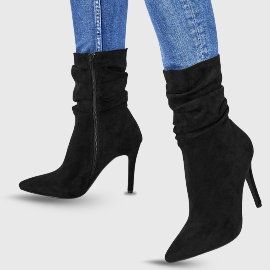 Sabrina | Premium-Stiefel in stilvoller Veloursoptik