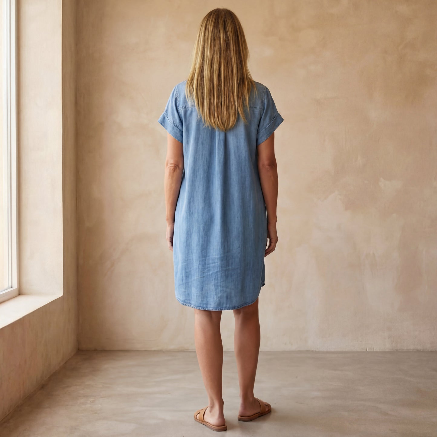 Alina | Mittellanges Freizeitkleid Damen