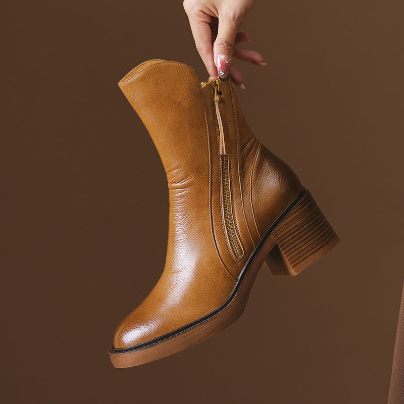 Hannah | Stilvolle Damen-Stiefeletten im minimalistischen Stil
