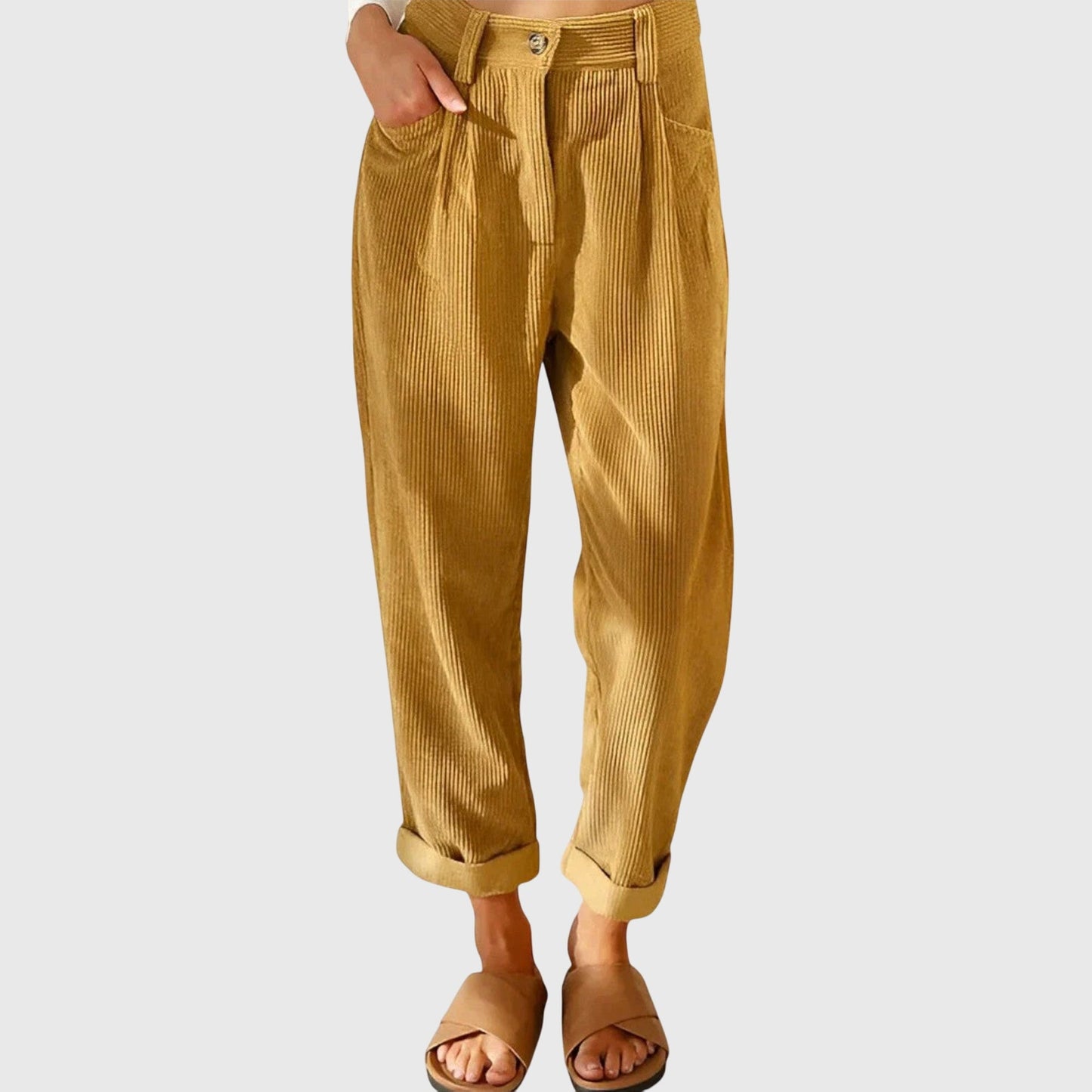 Johanna | Damen Cordhose modern chic für jeden Anlass