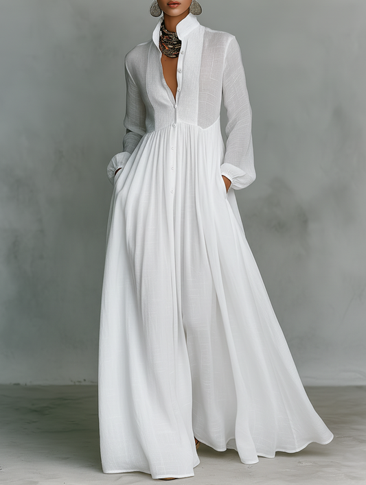 Hanna | Exklusives Maxi Kleid für stilvolle Damen