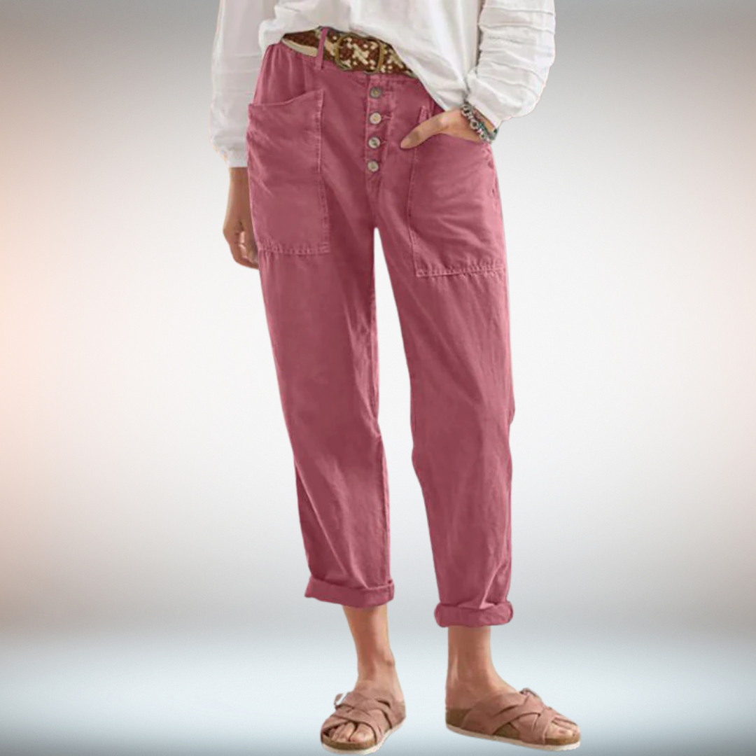 Amelia | Damenhose mit lockerem Schnitt für elegante Auftritte