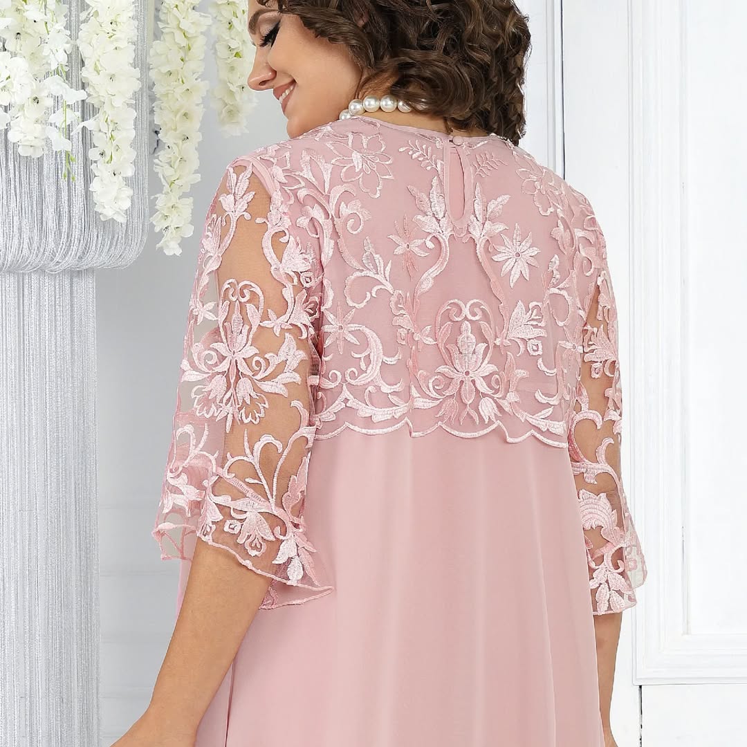 Paula | Lässiges Damen Midikleid elegant