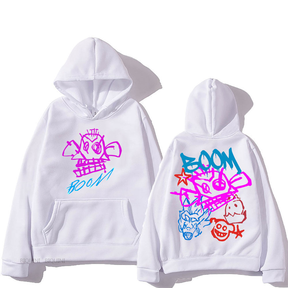 Sophie | Damen Langarm-Hoodie mit stylischem Jinx Motiv