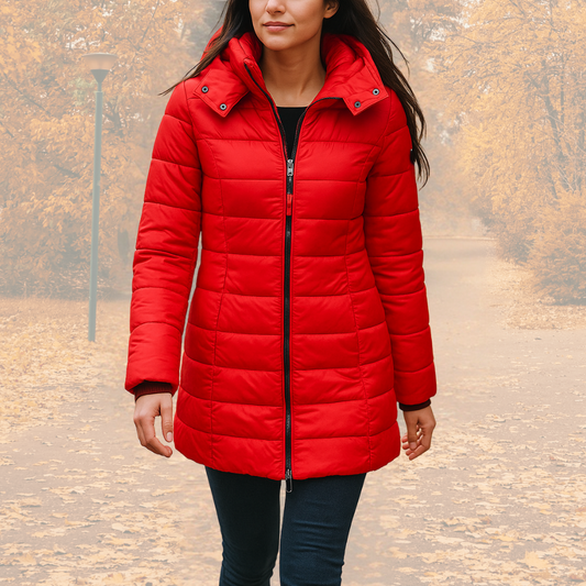 Lena | Damenparka warm gefüttert im trendigen Design