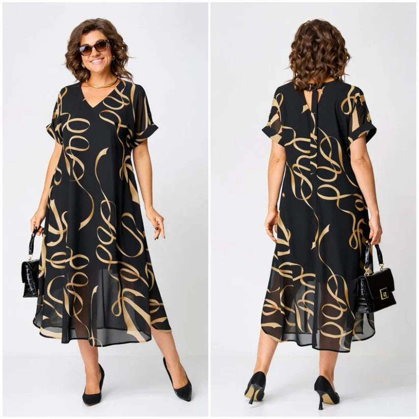 Emma | Elegantes Kleid Sommer Chic Mode