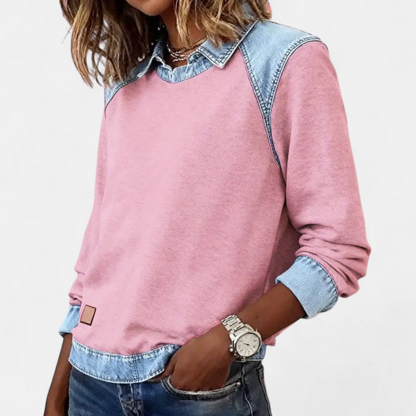 Leonie | Damen Langarmshirt modern edel chic
