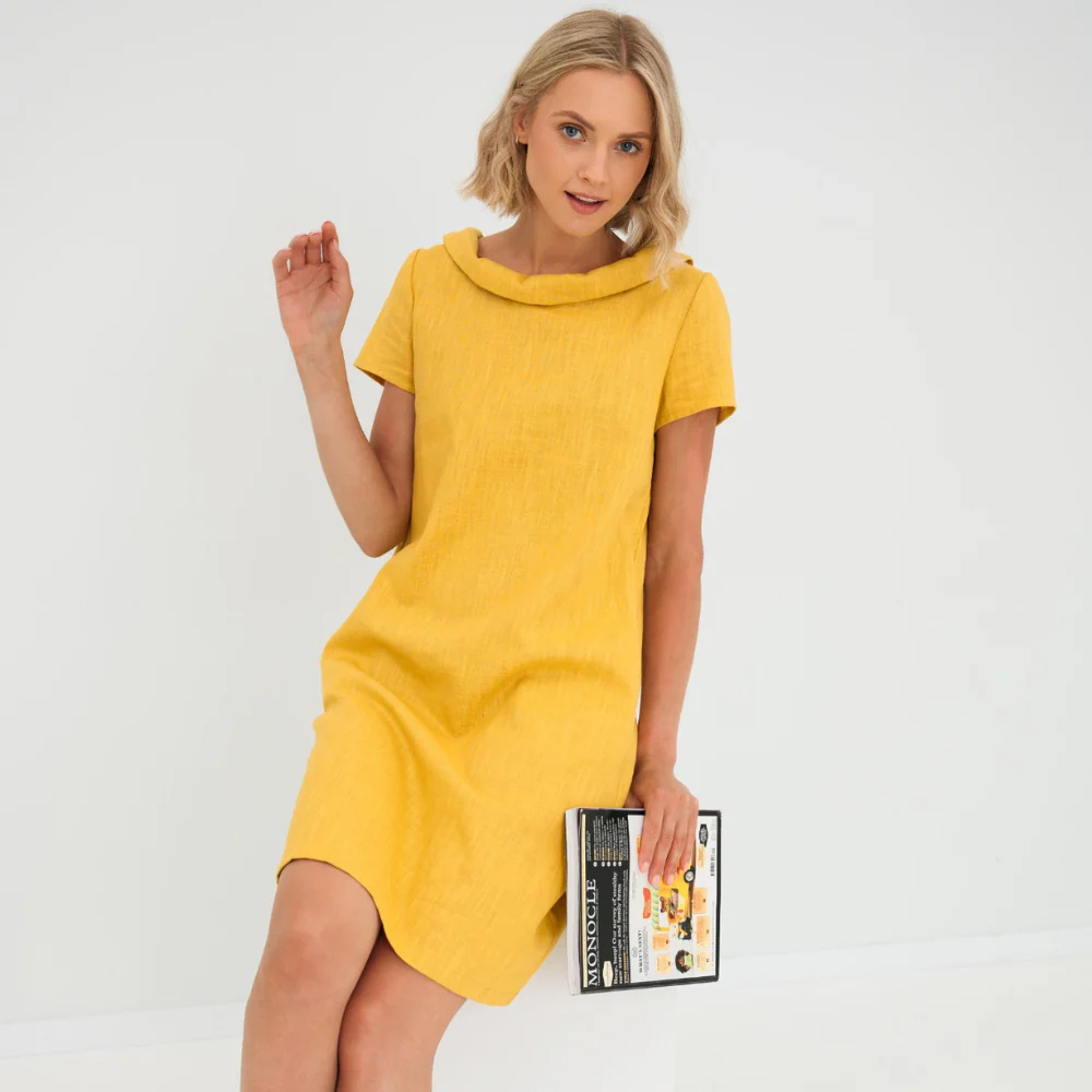 Clara | Luftiges Sommerkleid aus feinem Leinen