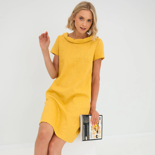 Clara | Luftiges Sommerkleid aus feinem Leinen