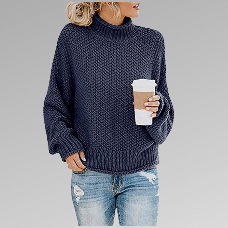 Carina | Stilvoller Pullover mit modernem Kragendesign