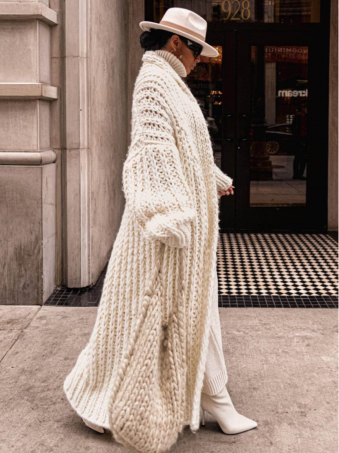 Tina | Damen-Strickmantel für gemütliche Alltagslooks