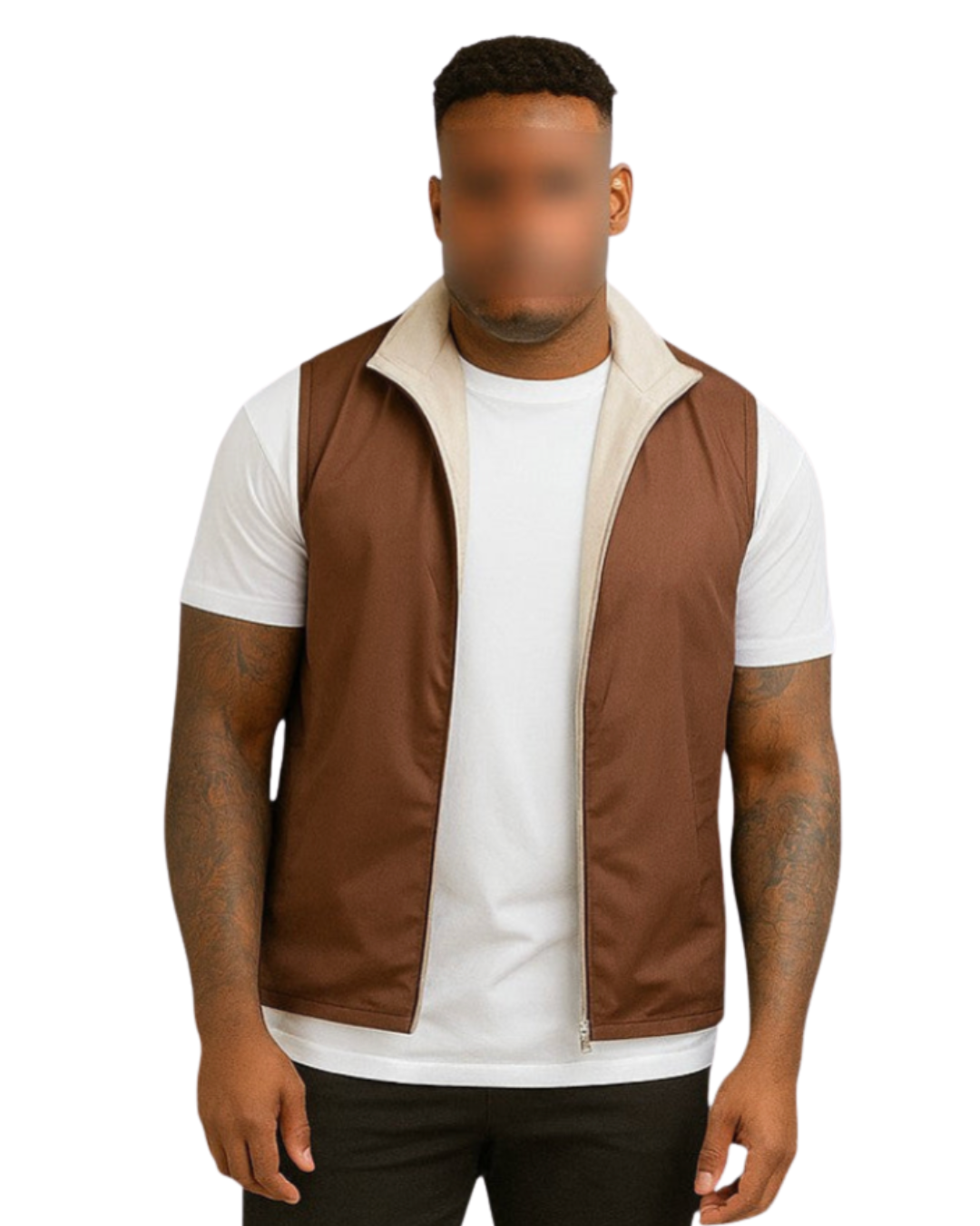 Cedric | Reversible Herrenweste für vielseitige Outfits