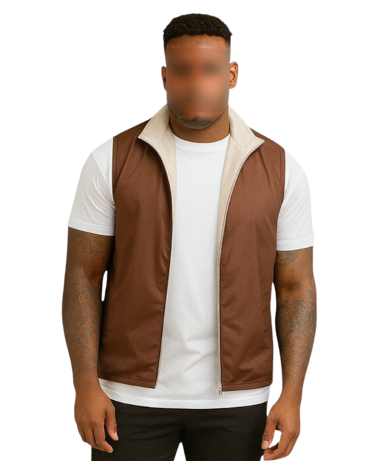 Cedric | Reversible Herrenweste für vielseitige Outfits