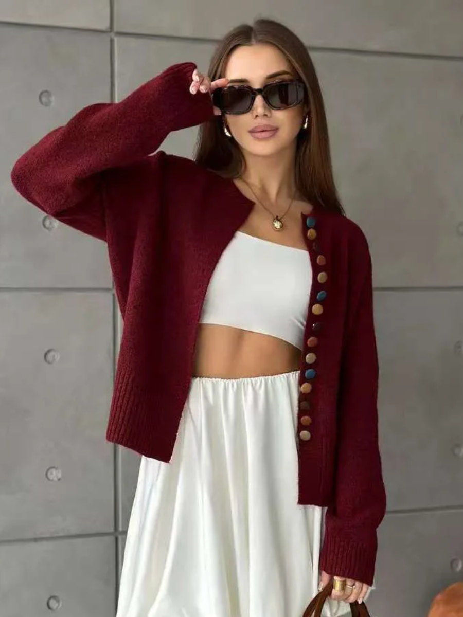 Emma | Damen Cardigan stilvoll elegant dekorativ gefertigt