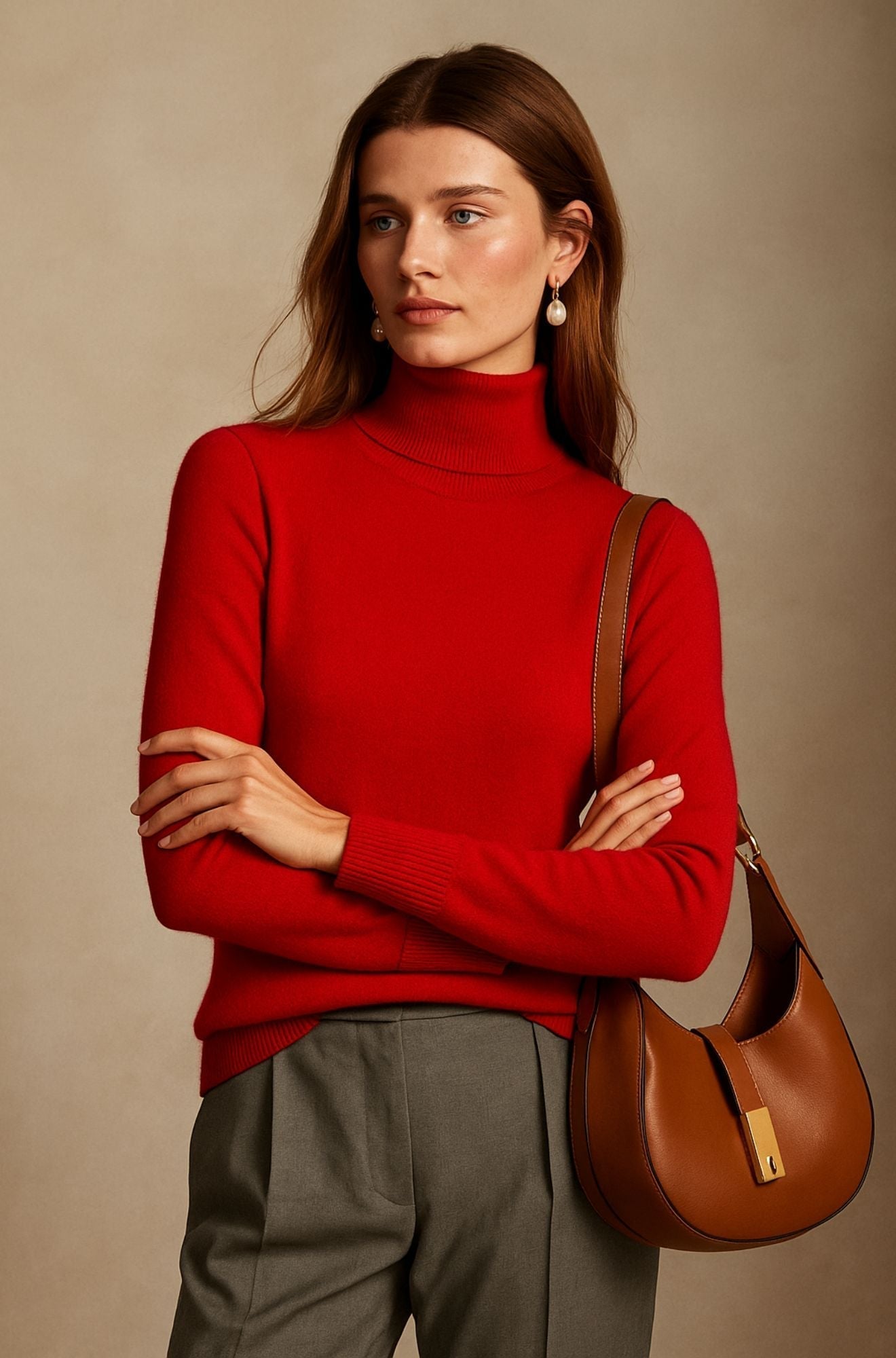 Nina | Damen Kaschmirpullover hochwertig elegant