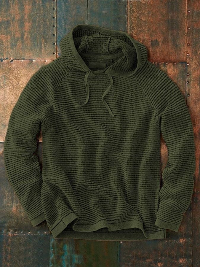 Maximilian | Strick-Hoodie für entspannte Stunden